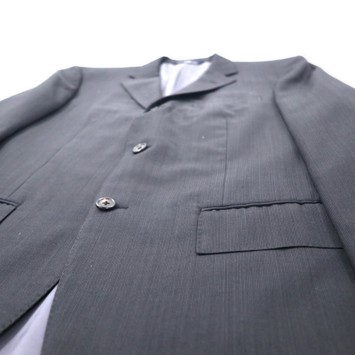 Polo by Ralph Lauren 3B スーツ セットアップ C96-W86-T175 AB6 ブラック ウール サスペンダーボタン 日本製 | Vintage.City 古着屋、古着コーデ情報を発信