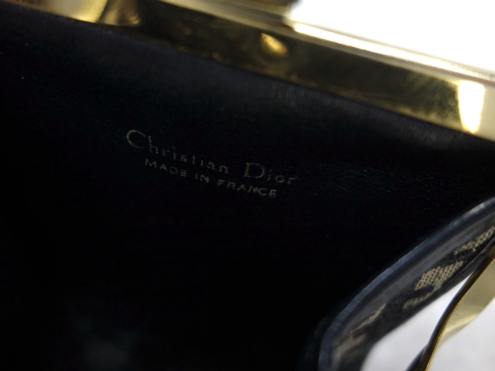 Vintage Christian Dior ディオール トロッター柄 コインケース