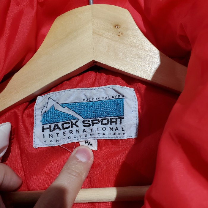 hack sport ハックスポーツ バンクーバーカナダ アウター ナイロン古着 | Vintage.City 빈티지숍, 빈티지 코디 정보
