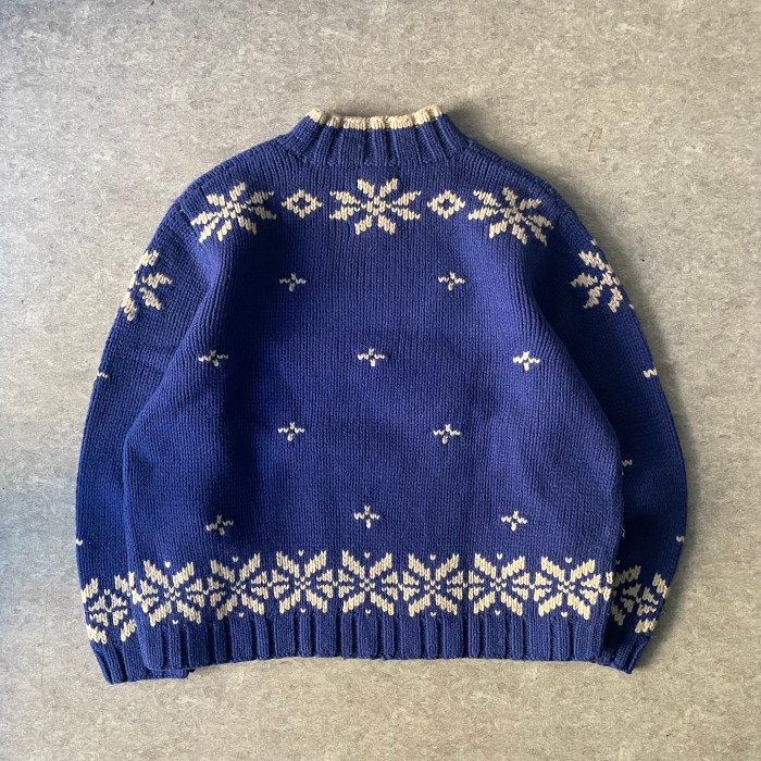 90's LAND'S END wool knit | Vintage.City 古着屋、古着コーデ情報を発信