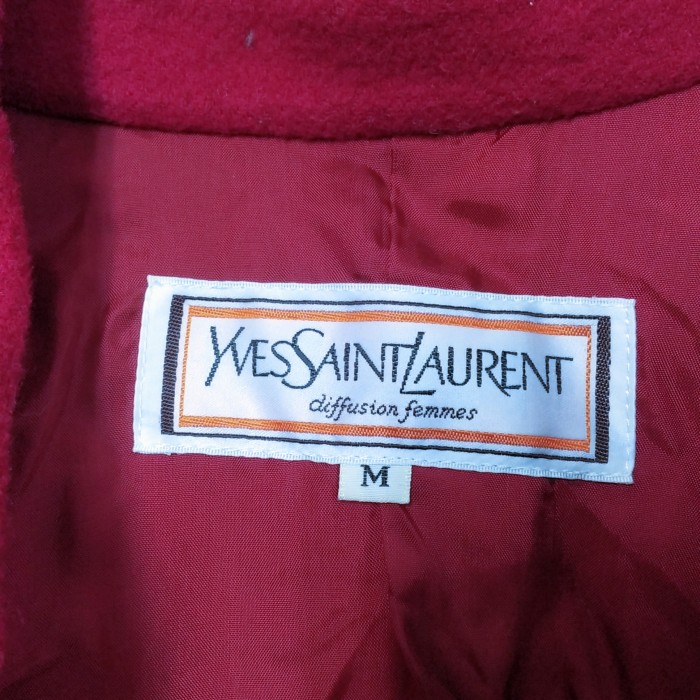 90’s/イヴ・サンローラン YVES SAINT LAURENT/ショート丈/ダブル ウールジャケット(9A3) | Vintage.City 古着屋、古着コーデ情報を発信
