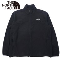 THE NORTH FACE フルジップ フリースジャケット XL ブラック ポリエステル ワンポイントロゴ刺繍 | Vintage.City 古着屋、古着コーデ情報を発信