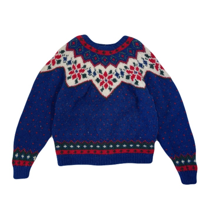 80s 90s Lsize Eddie Bauer wool knit 23121509 80年代 90年代