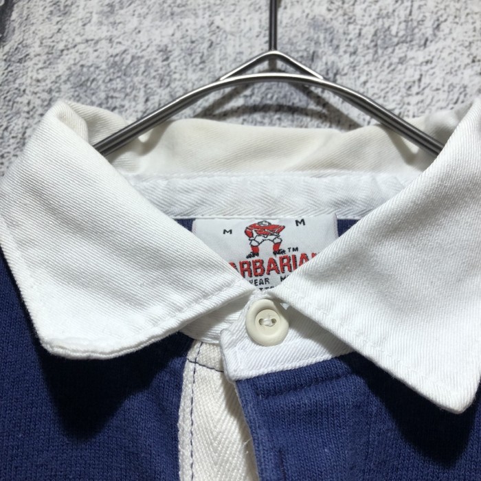 BARBARIAN バーバリア ラガーシャツ ボーダー | Vintage.City 빈티지숍, 빈티지 코디 정보