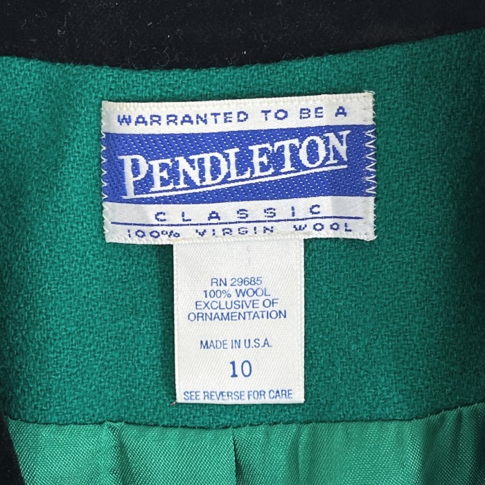 10size PENDLETON wool double jacket 23121505 ペンドルトン ウールジャケット アウター | Vintage.City 古着屋、古着コーデ情報を発信