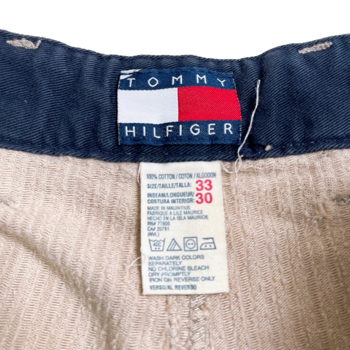 【124】33size Tommy Hilfiger corduroy pants トミーヒルフィガー コーデュロイパンツ | Vintage.City 빈티지숍, 빈티지 코디 정보
