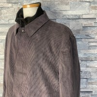 Brown color middle length corduroy coat | Vintage.City 古着屋、古着コーデ情報を発信