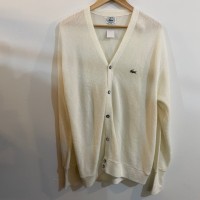 Lacoste acrylic cardigan （Made in USA） | Vintage.City Vintage Shops, Vintage Fashion Trends