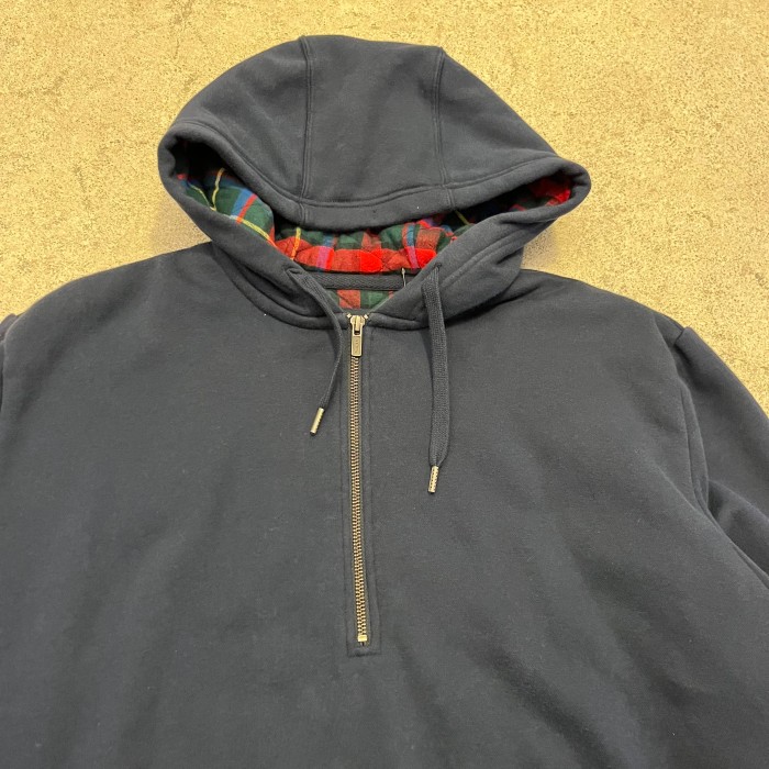 L.L.Bean half zip hoodie/エルエルビーン ハーフジップ フーディー | Vintage.City 古着屋、古着コーデ情報を発信