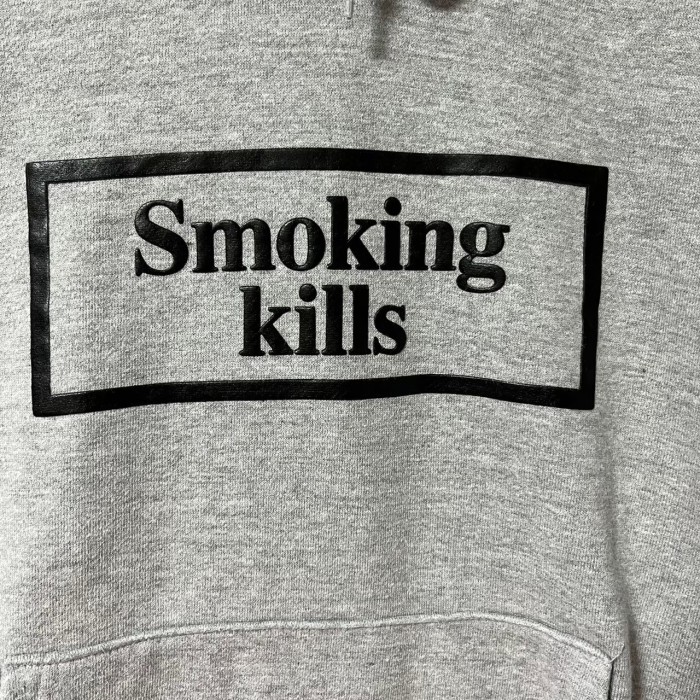 FR2 エフアールツー パーカー L センターロゴ smoking kills | Vintage