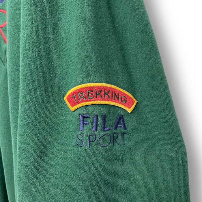90’s “FILA” Embroidery Hoodie | Vintage.City 古着屋、古着コーデ情報を発信