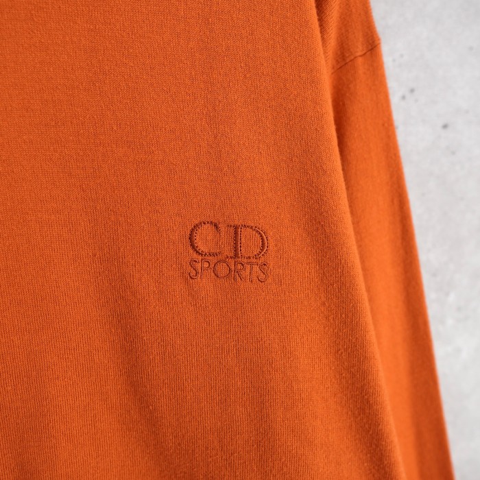 Christian Dior  クリスチャンディオール  ニット　セーター　90‘s　CDロゴ刺繡　タートルネック　ハイゲージニット　Mサイズ | Vintage.City 古着屋、古着コーデ情報を発信