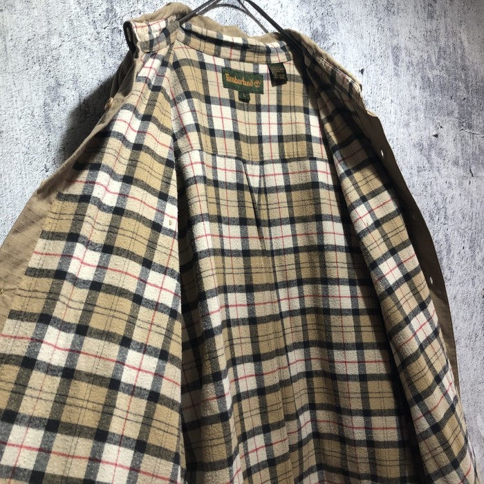 90s00sTimberland ワークシャツ 裏起毛 シンプル ゆるダボサイズ | Vintage.City 古着屋、古着コーデ情報を発信
