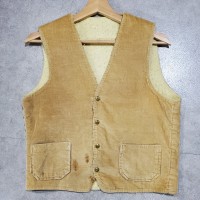 corduroy vest jacket コーデュロイベストジャケット 古着 | Vintage.City 古着屋、古着コーデ情報を発信