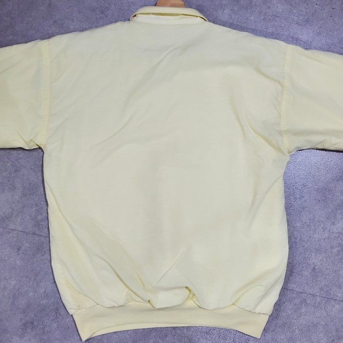nylon jacket ナイロントラックジャケット ハーフジップ黄色カラー古着 | Vintage.City 빈티지숍, 빈티지 코디 정보