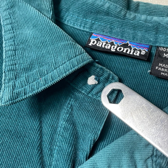 91年製 Rマークタグ patagonia パタゴニア コーデュロイシャツ メンズ