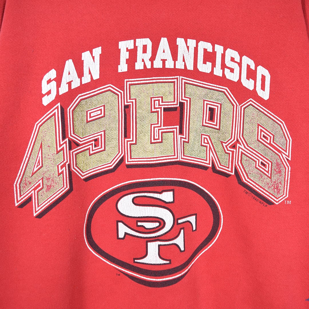 90s NFL サンフランシスコ 49ERS ヴィンテージ スウェット トレーナー