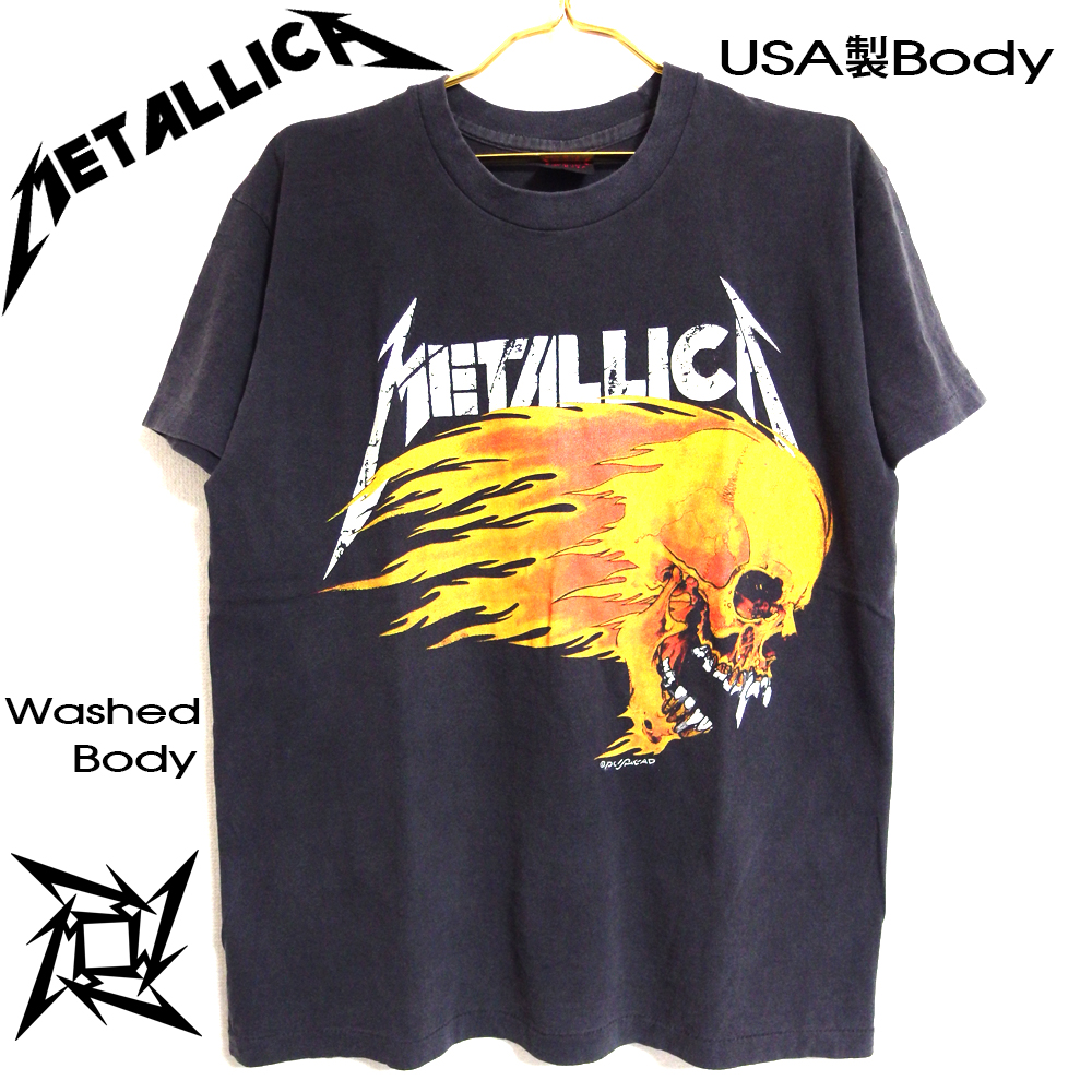 METALLICA メタリカ Tシャツ チャコール XLサイズ 美品 ヘヴィメタ USA