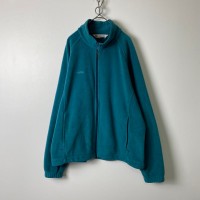 コロンビア ワンポイント フリース ターコイズブルー 青緑 L S1912 | Vintage.City 古着屋、古着コーデ情報を発信
