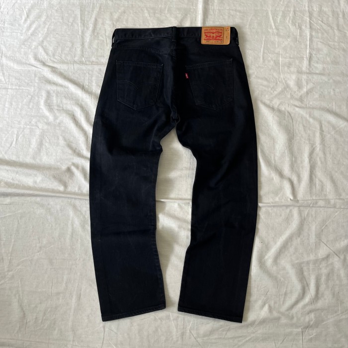 Levi's501/リーバイス501 ブラックデニムパンツ ジーンズ 古着