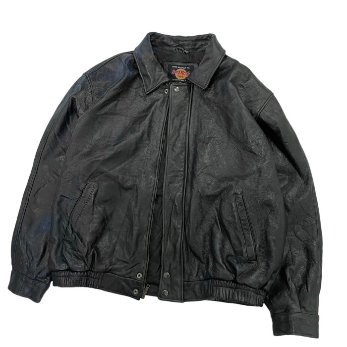 1990's Hardrockcafe / leather jacket ハードロック レザージャケット