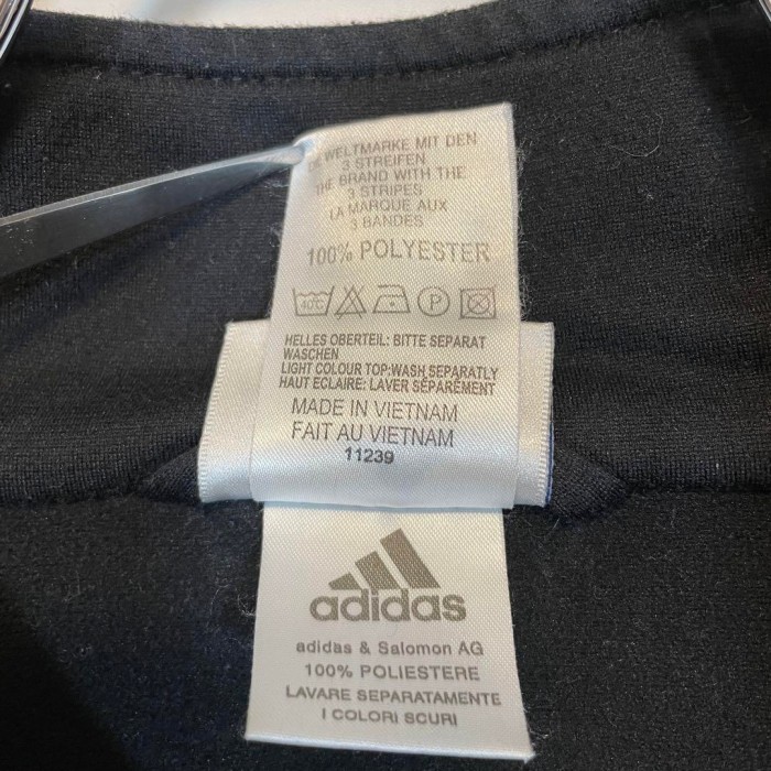 adidas embroidery line track jacket size M (日本L相当）　配送C アディダス　ストライプ　　トラックジャケット　刺繍ロゴ　ジャージ | Vintage.City 古着屋、古着コーデ情報を発信