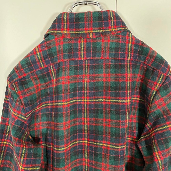 PENDLETON usa製 wool check shirt size L　配送C ペンドルトン　ウールチェックシャツ　90s | Vintage.City 古着屋、古着コーデ情報を発信