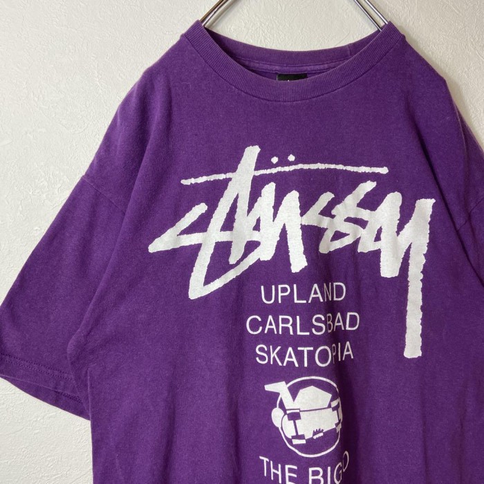 STUSSY big logo T-shirt size M 配送A ステューシー ビッグロゴ ...