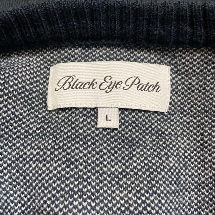 Black Eye Patch OG Boy logo knit size L 配送A ブラックアイパッチ　OGボーイ　ビッグロゴ　ニット　sk8 | Vintage.City 古着屋、古着コーデ情報を発信