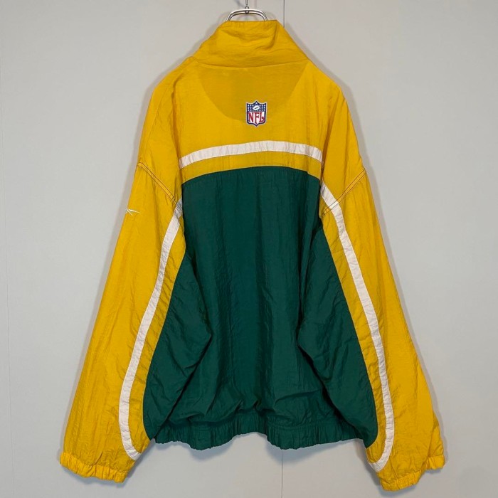Reebok NFL PACKERS nylon jacket size XL　配送C　リーボック　パッカーズ　ナイロンジャケット　刺繍ロゴ　90s プロライン | Vintage.City Vintage Shops, Vintage Fashion Trends