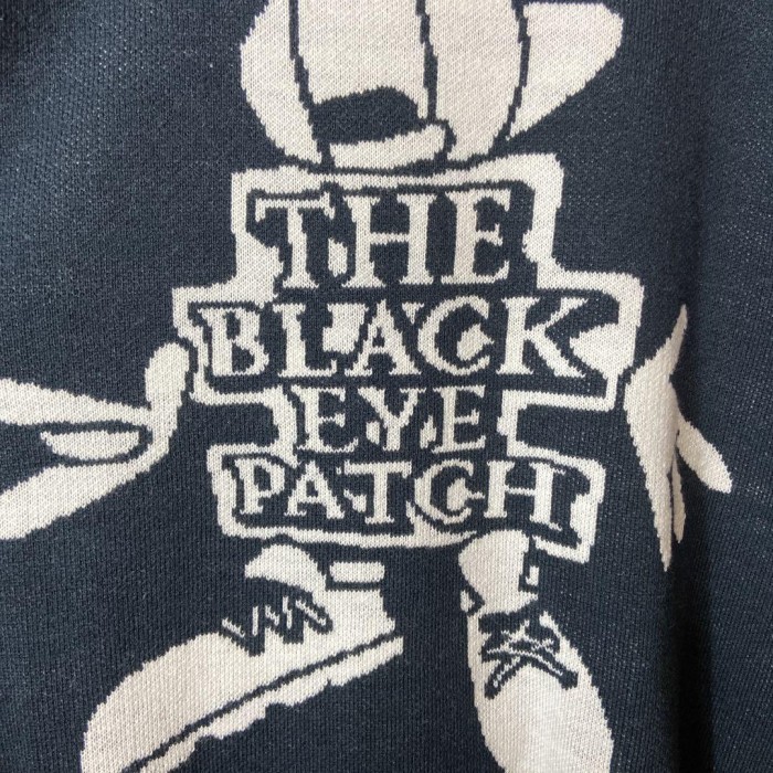 Black Eye Patch OG Boy logo knit size L 配送A ブラックアイパッチ　OGボーイ　ビッグロゴ　ニット　sk8 | Vintage.City 古着屋、古着コーデ情報を発信