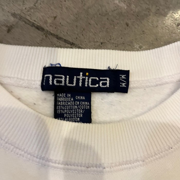 NAUTICA embroidery sweat | Vintage.City 古着屋、古着コーデ情報を発信