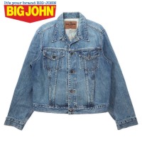 BIG JOHN SPIRIT 90年代 デニムジャケット Gジャン L ブルー コットン SP601 日本製 | Vintage.City 古着屋、古着コーデ情報を発信
