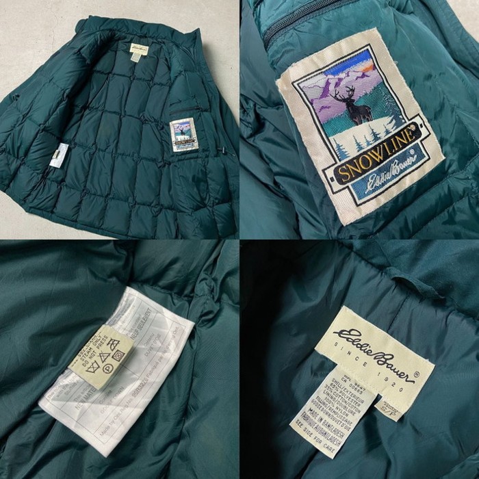 90～00年代 Eddie Bauer エディーバウアー SNOW LINE グースダウンジャケット レディースM相当 メンズS相当 | Vintage.City 古着屋、古着コーデ情報を発信