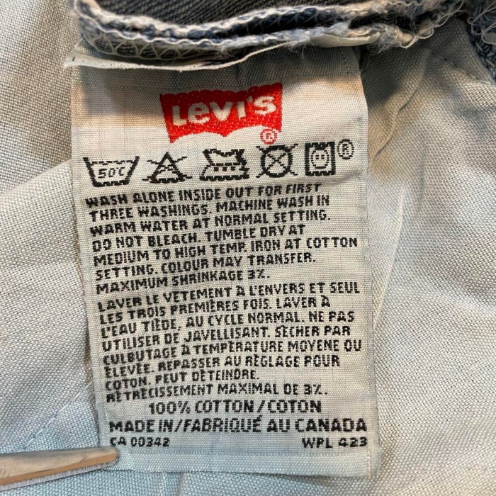 【¥4,980均一商品】Levi's カナダ製 501 denim pants W29 L32　配送C リーバイス　ダメージデニム | Vintage.City 古着屋、古着コーデ情報を発信
