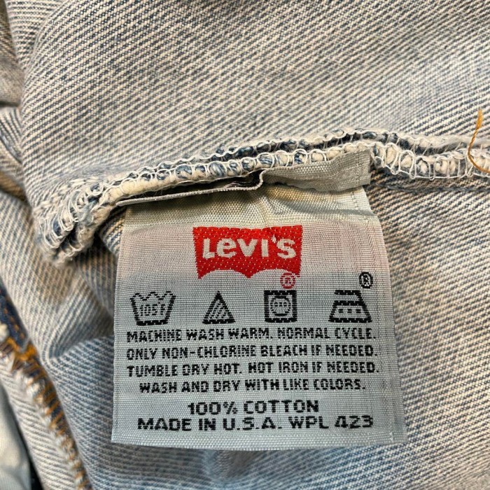 【¥4,980均一商品】Levi's usa製 501 denim pants W27 L32　配送C リーバイス　アメリカ製　ストレート 90s | Vintage.City 古着屋、古着コーデ情報を発信