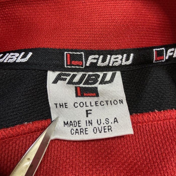 FUBU usa製 track jacket size F（XL相当） 配送A フブ トラック ...
