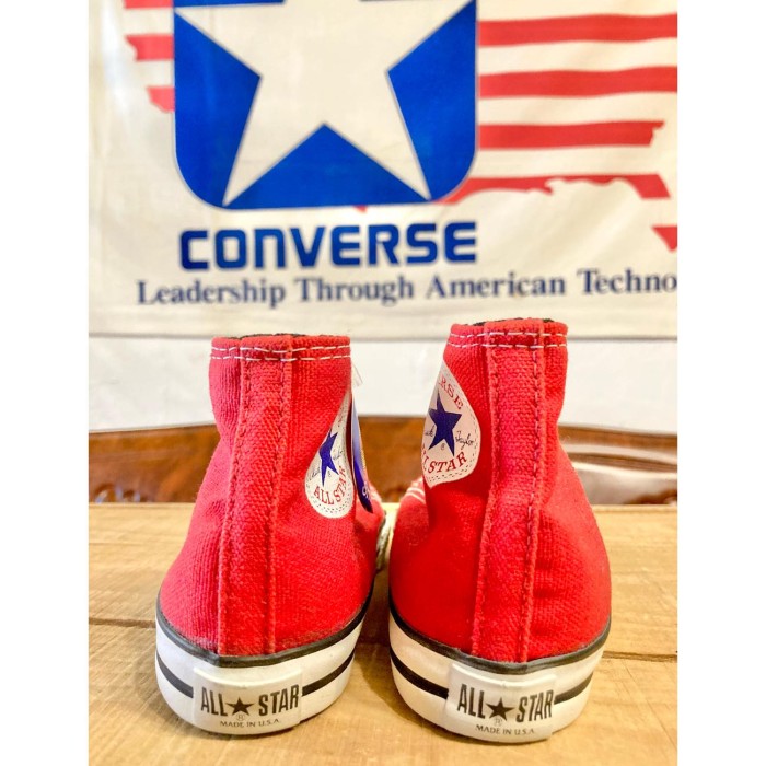 converse（コンバース） small star（スモールスター）赤 9.5 16.5cm USA 90s 2111 | Vintage.City 古着屋、古着コーデ情報を発信