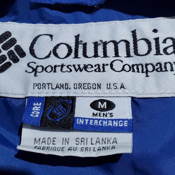 Columbia コロンビア マウンテンパーカー ナイロンジャケット 古着 青 | Vintage.City 古着屋、古着コーデ情報を発信