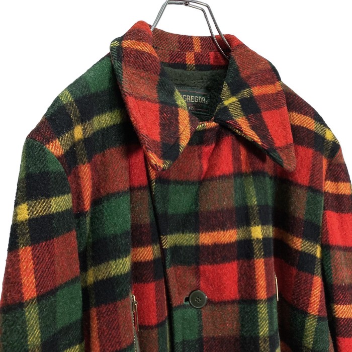 70s McGREGOR tartan check wool jacket | Vintage.City 빈티지숍, 빈티지 코디 정보