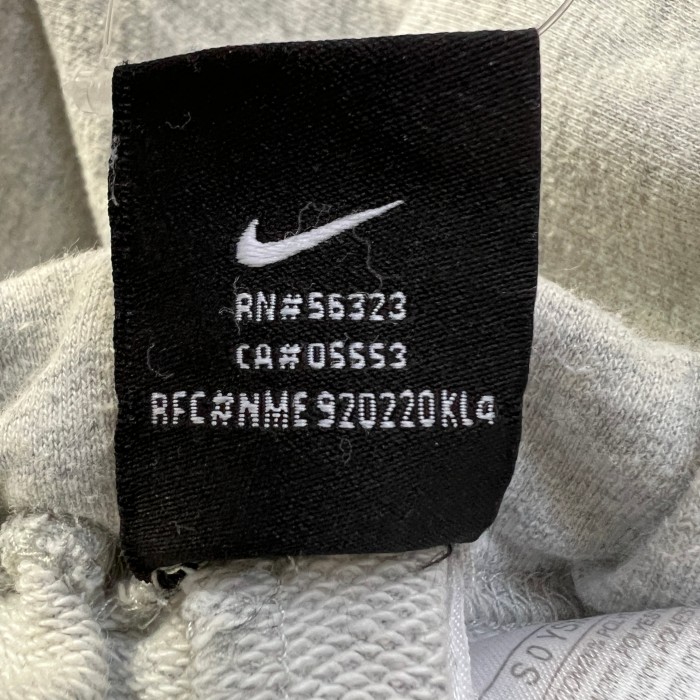 NIKE ナイキ スウェットパンツ スウォッシュ刺繍 90s 黒タグ グレー M 11018 | Vintage.City 古着屋、古着コーデ情報を発信