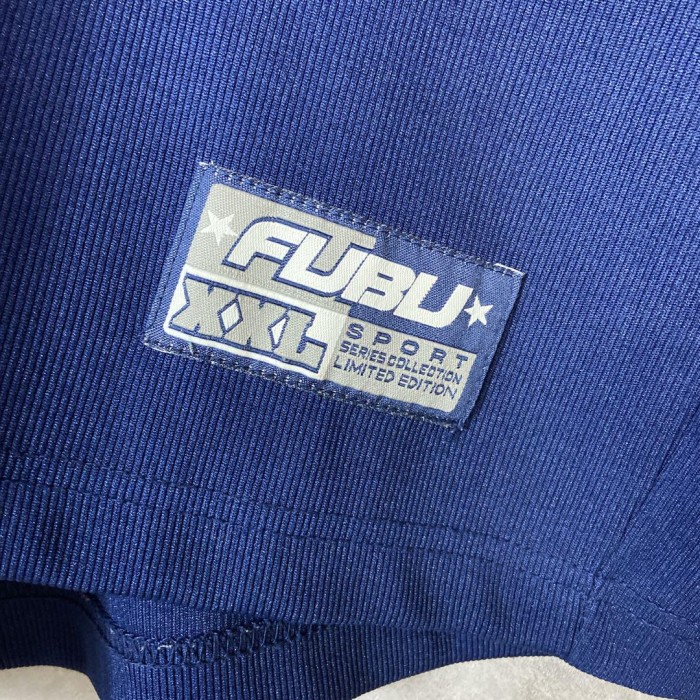 FUBU embroidery game shirt size XL 配送A　フブ　ビッグ刺繍ロゴ　ゲームシャツ　B系 | Vintage.City 빈티지숍, 빈티지 코디 정보