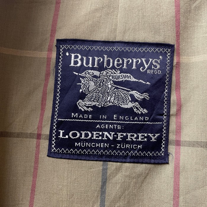 burberrys single sleeve coat LODEN-FREY別注　 一枚袖　バルマカンコート　ステンカラー | Vintage.City 古着屋、古着コーデ情報を発信