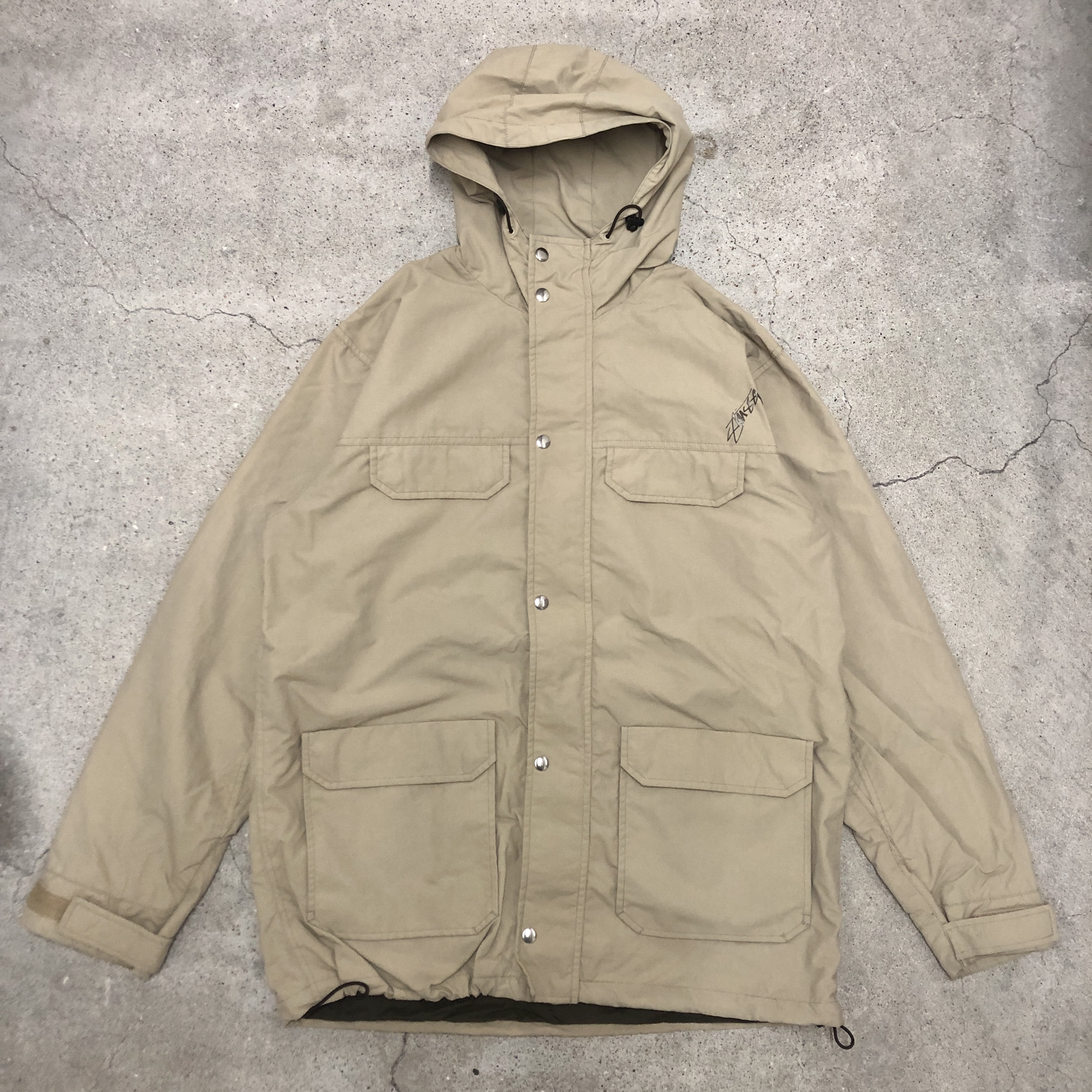 00s OLD STUSSY/Mountain Parka/L/マウンテンパーカー/ナイロン