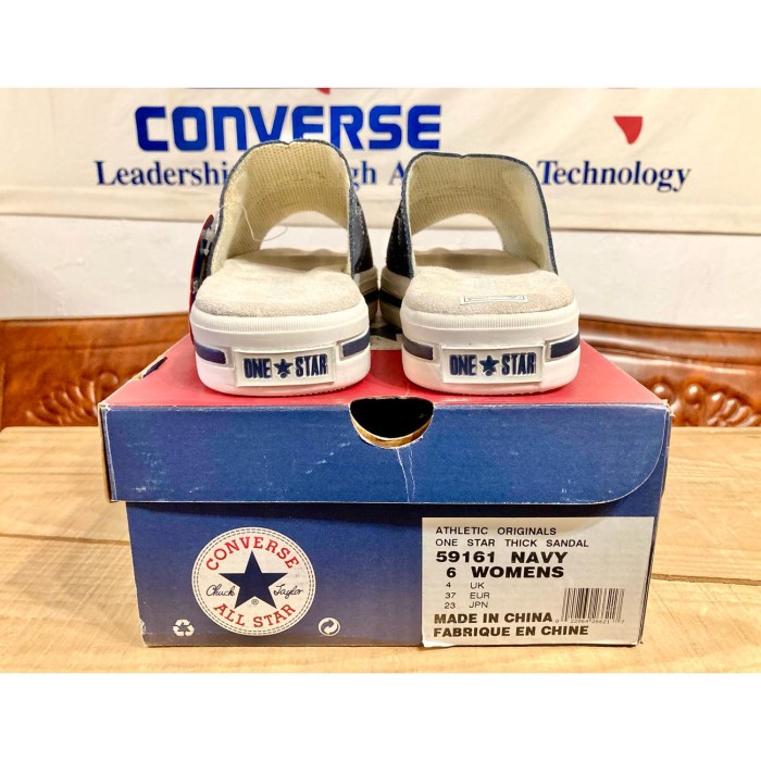 converse（コンバース） ONE STAR SANDAL（ワンスター サンダル） スエード ネイビー 6 23cm 208 | Vintage.City 古着屋、古着コーデ情報を発信