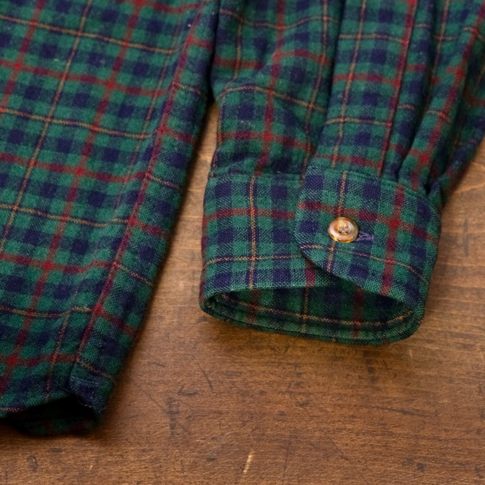アメリカ古着 PENDLETONペンドルトンチェックネルシャツ　グリーン | Vintage.City 古着屋、古着コーデ情報を発信