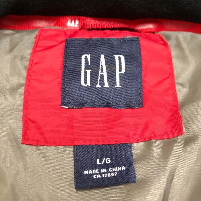 00s OLD GAP/Down Jacket/L/ダウンジャケット/2004年製/レッド/フード取り外し可能/ギャップ/オールドギャップ/古着 | Vintage.City 古着屋、古着コーデ情報を発信