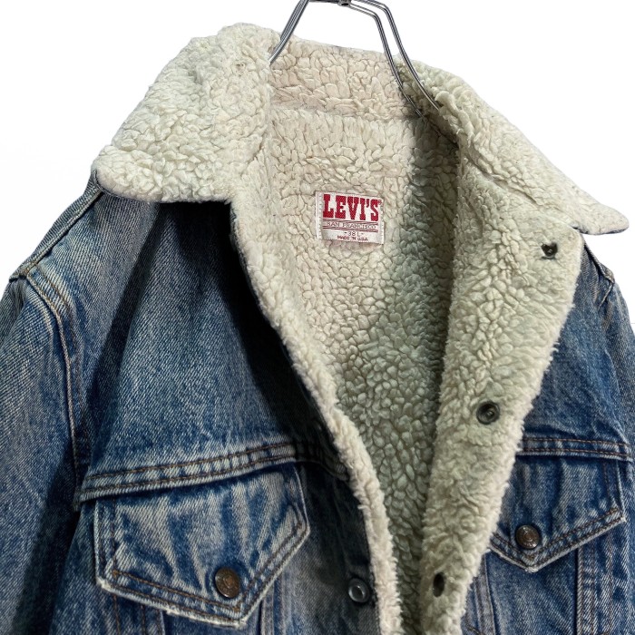 80s LEVI'S vintage boa fleece denim jacket | Vintage.City 古着屋、古着コーデ情報を発信
