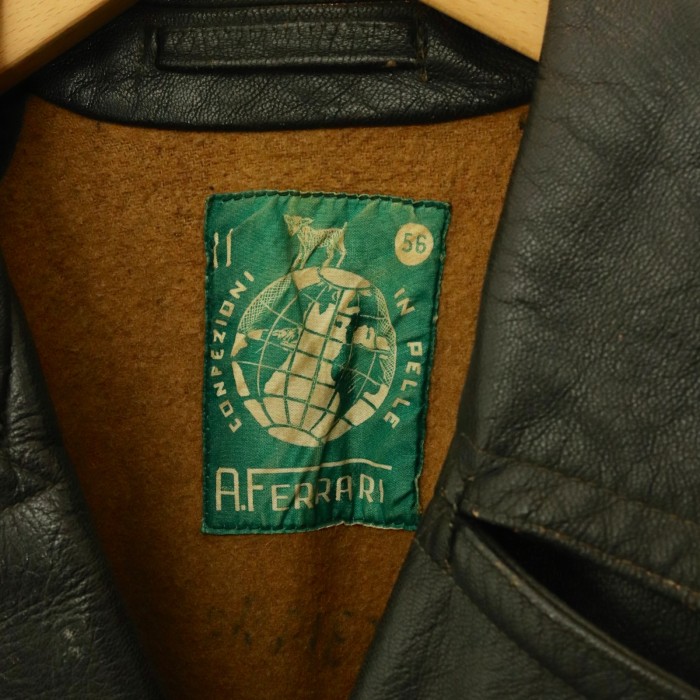 60-70s A.Ferrari double leather coat | Vintage.City Vintage Shops, Vintage Fashion Trends