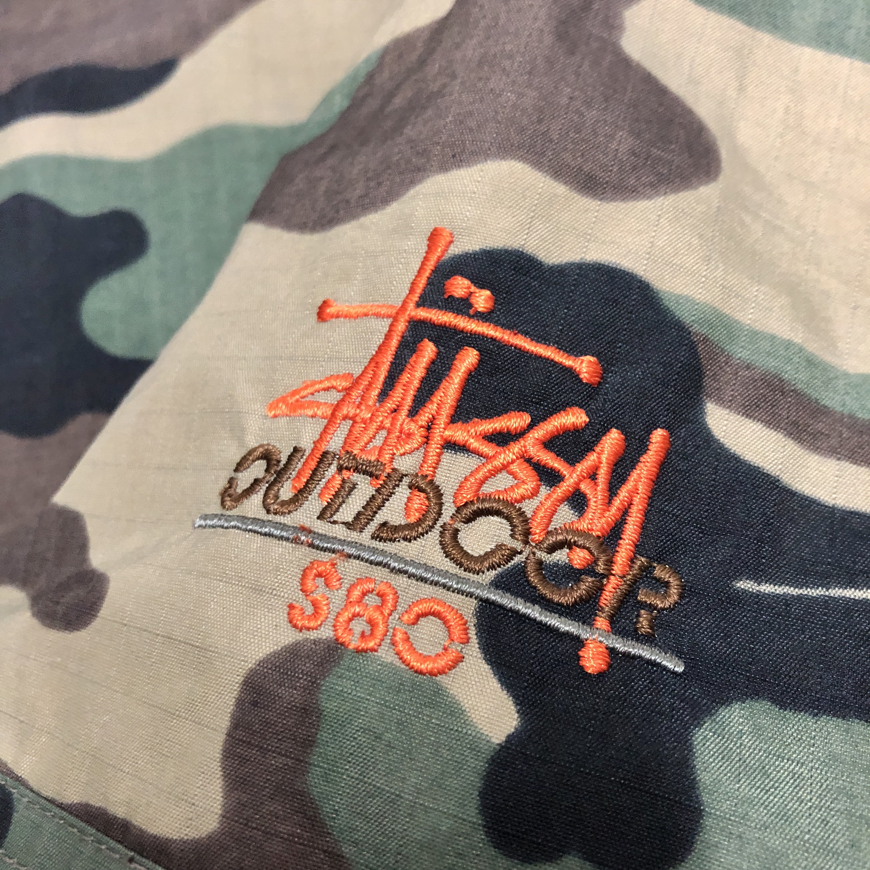 90s OLD STUSSY/STUSSY OUTDOOR/Military Jacket/L/ミリタリー 